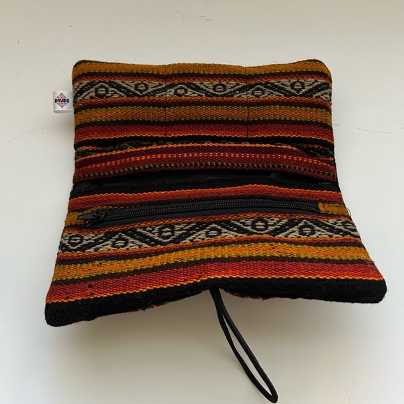 Sansa Woman’s Wallet Made Of Bolivian Aguayo from Sheep’s Wool Handmade - Picture 3 of 10